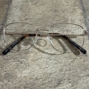 Eyebuydirect ASPECT Eyeglasses Frame Only Metal Spring Hinge Golden 51-17-138-41